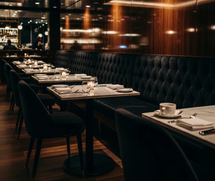 winterleaf restarand seats